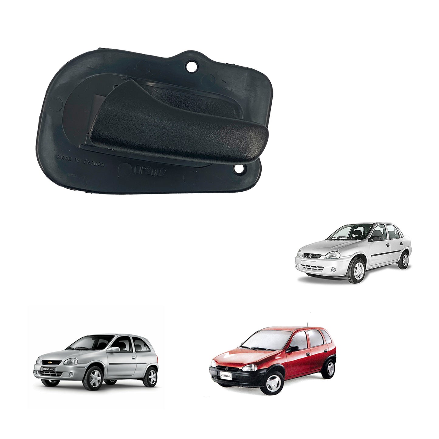 Manija Interior Chevrolet Corsa Delantera Izquierda Negra